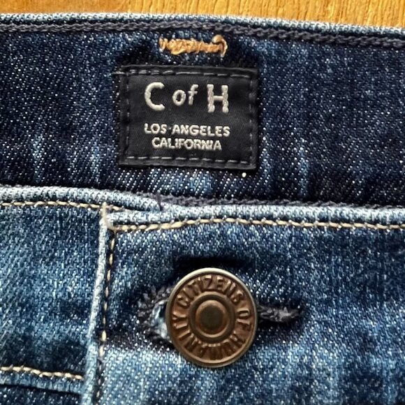 CITIZENS OF HUMANITY EMERSON SLIM BOYFRIEND BUTTON JEANS WOMEN’S sz 26 High Rise - Picture 4 of 14